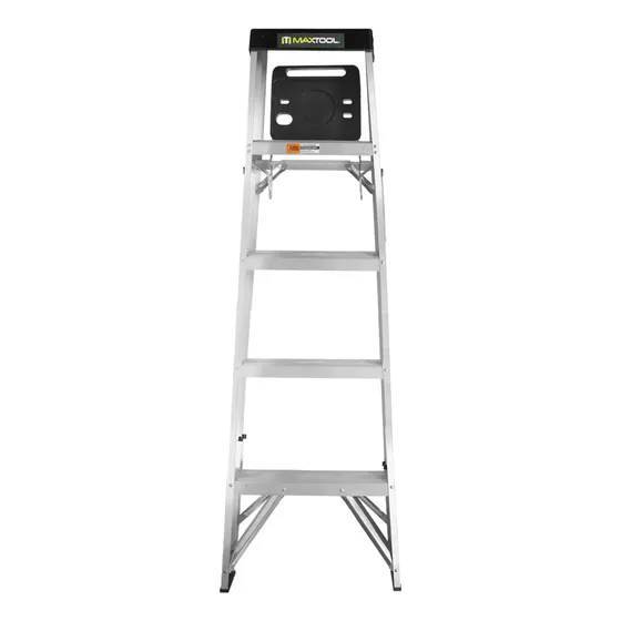 Escalera De Tijera Maxtool Tipo Iii, 5 Escalones Con Charola