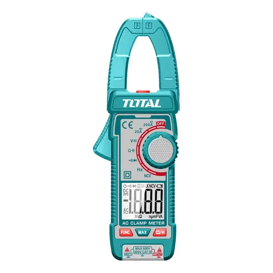 Pinza Amperométrica Digital Ac 400a Retencion De Datos Total TMT762001 600V