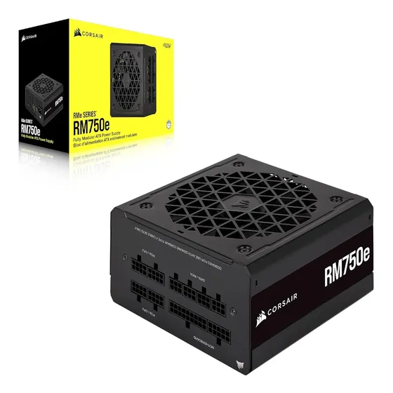 Fuente De Poder Corsair 750w Rm750e 80+ Gold Modular Atx