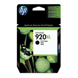 Cartucho De Inyección De Tinta Negro Hp 920xl De 29 Ml - Cd975al Cartucho De Inyección De Tinta Negro Hp 920xl De 29 Ml - Cd975al