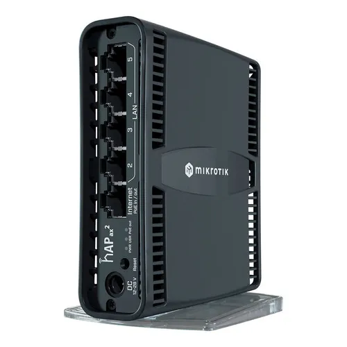 Routerboard Mikrotik Hap Ax2 WiFi6 RGB C52iG-5HAXD2HAxD-TC Axe