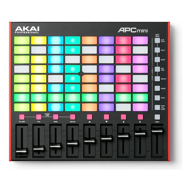 Controlador Profecional Akai Apc Mini Mk2 64 Almohadillasrgb