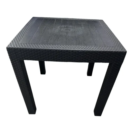 Mesa Malla Ratán Plástica Duraplas