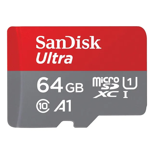 Microsd + Adaptador Sd Uhs-i Sandisk Ultra 64gb - Cover Co