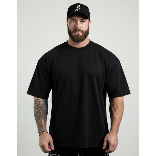 Camiseta Oversized Para Treino E Casual 100% Algodão Premium