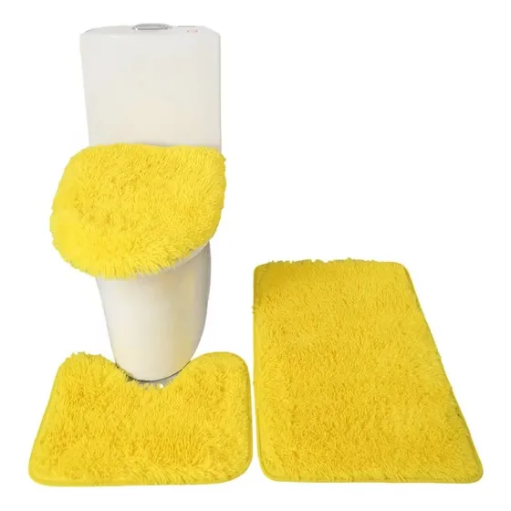 Juego De Alfombras De Baño, Funda Para Tapa De Inodoro, Alfo