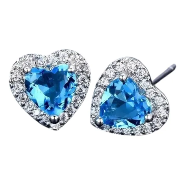 Set De Joyas Exclusivo Diseño Cadena Love Y Aretes Cristal