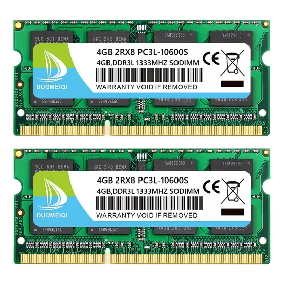 Memoria Ram Duomeiqi Ddr3-1333mhz Sodimm Pc3-10600 8g (2x4g)