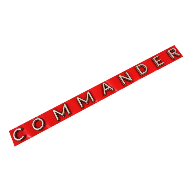 Emblema Lateral Commander Jeep Commander Overland Limited