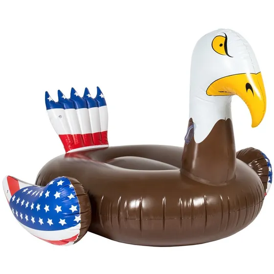 Inflable Piscina Aguila Yankee Gigante Floaties Playa 200 Cm