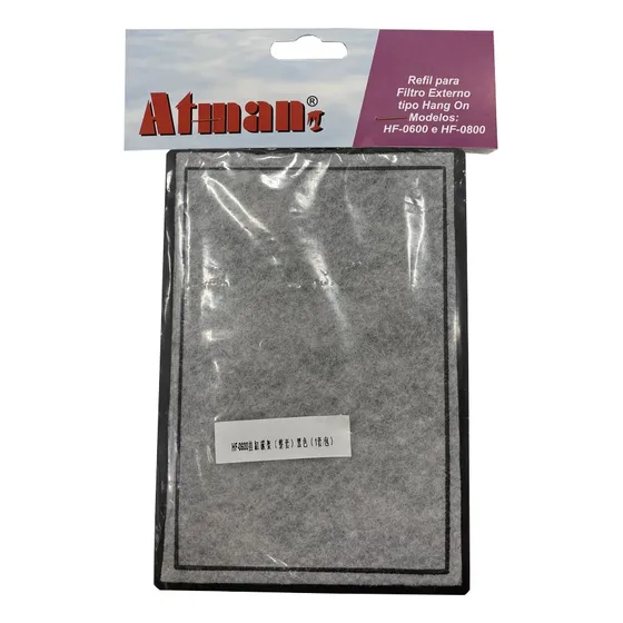 Refil Do Filtro Externo Atman Hf-0600 / Hf 600 Atman