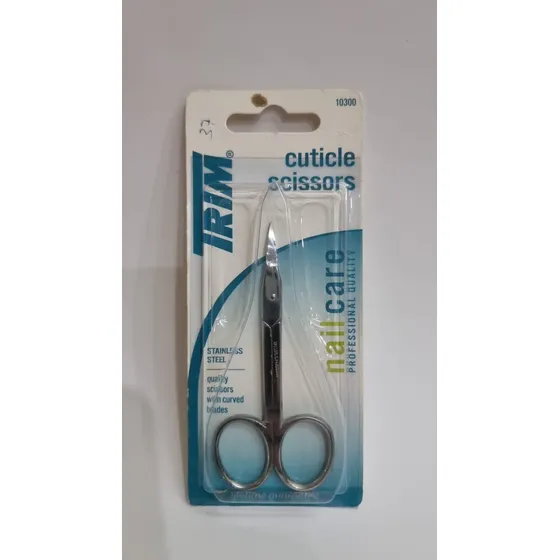 Tijeras De Uñas Curvas Punta Larga Y Corta Acero Inoxidable