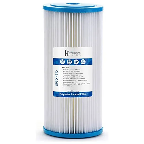 Filtro De Agua Plisado Sedimentos Agua De Ciudad O Pozo...