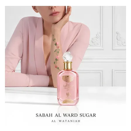Perfume ÁRABE Sabah Al ward Sugar Original Feminino Eau de parfum