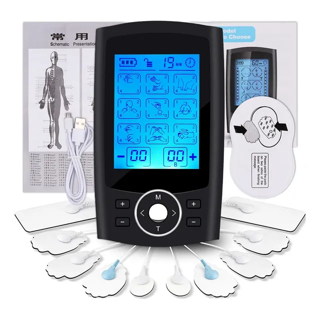 Estimulador Muscular Tens Ems Gimnasia Pasiva Profesional