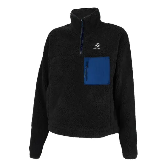 Buzo Topper 1-2 Zip Men Sherpa Negro