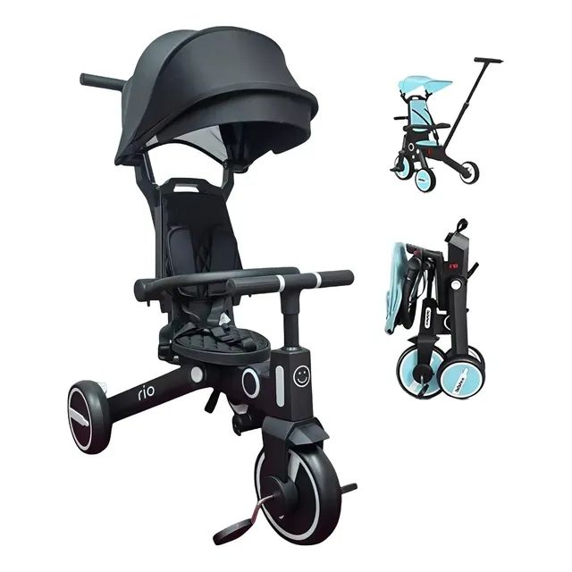 Triciclo Infantil Río Plegable Gira 360 Vito Reforzado