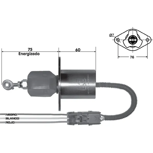 Automatico - Sol/de Pare Cummins Bus-trucks-maquinaria 12v 7