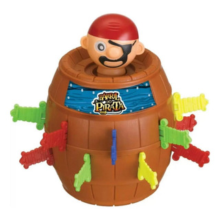 Brinquedo Pula Pirata Barril E Espadinha Colorido Filhos(a) Brinquedo Pula Pirata Barril E Espadinha Colorido Filhos(a)