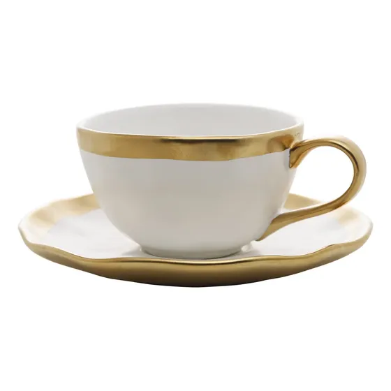 Xícara Para Café De Porcelana Com Pires Dubai Wolff