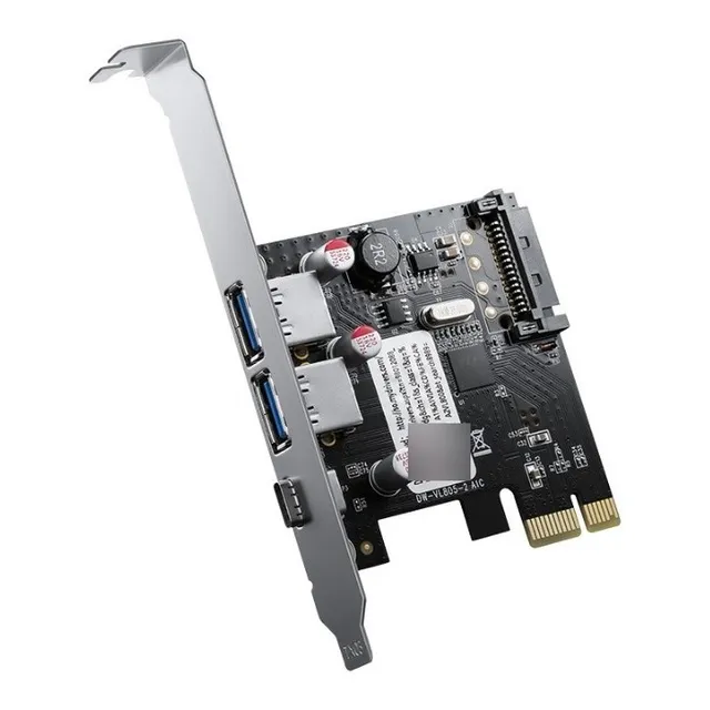 Tarjeta Pci Express 1x Usb 3.0x2 / Tipo C, 5gbps, Orico