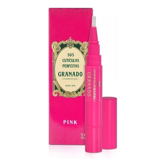 Granado Caneta Sos Cutículas Perfeitas Pink Hidratante 3,5g Granado Caneta Sos Cutículas Perfeitas Pink Hidratante 3,5g