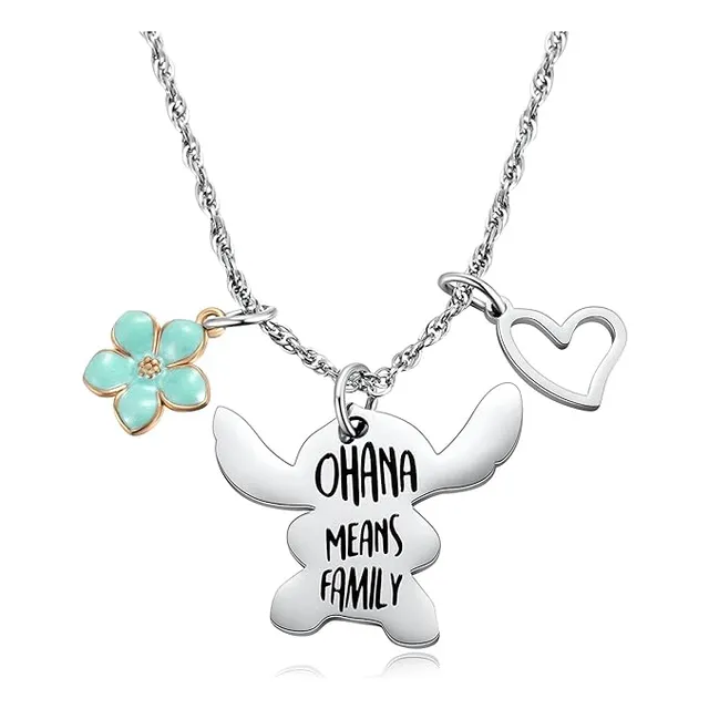 Collar Acero De Stitch Ohana