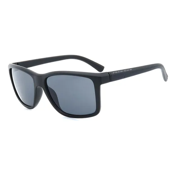 Óculos De Sol Prorider Preto Fosco Com Lente Fumê - 2821-2