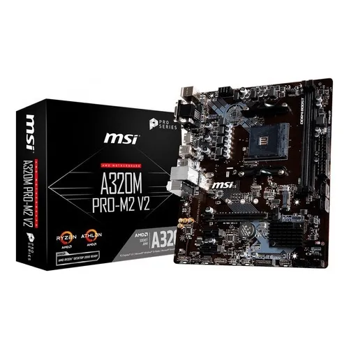 Motherboard Msi A320m Pro-m2 V2 Socket Am4