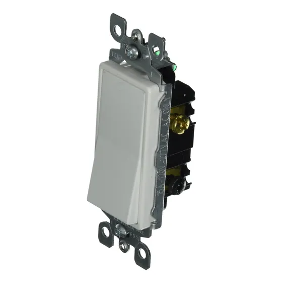 Interruptor Iluminado 3 Vías 15a 120/277v Decora Blanco