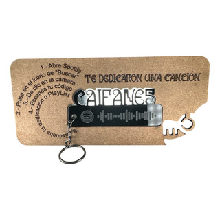 Llavero Personalizado Con CĂłdigo A Spotify De Caifanes Llavero Personalizado Con CĂłdigo A Spotify De Caifanes