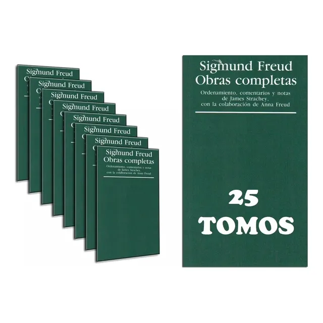 Coleccion Sigmund Freud 25 Tomos Obras Completas - Amorrortu