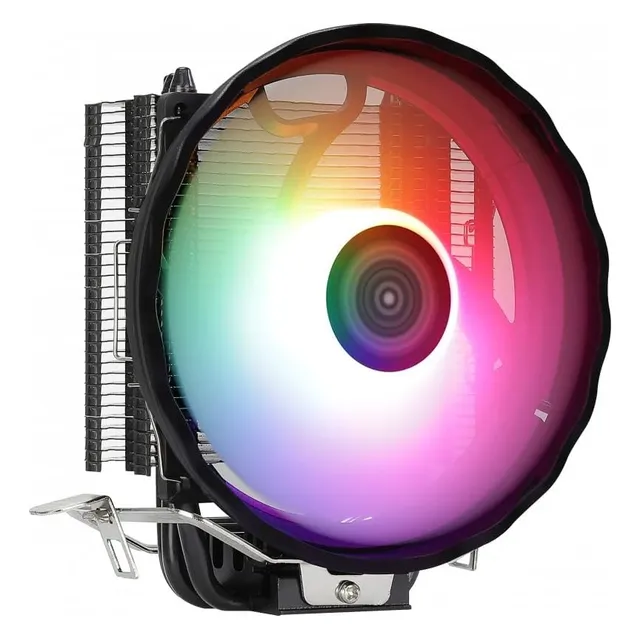 Disipador Fan Cooler Aire Cpu Aerocool Rave 4 Full Rgb Gamer