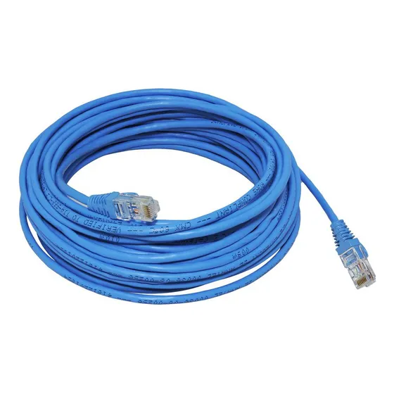 Cabo Rede Furukawa Azul Rj45 Crimpado Cat5e Internet 20 Mts