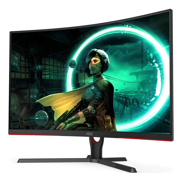 Monitor Gamer AOC C32G3E C32G3E 32 " 127V Color Negro