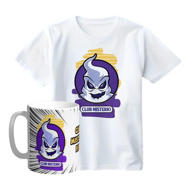 Remera Con Taza Plastica Fede Vigevani Club Misterio