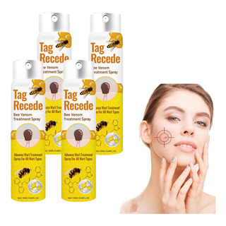 4 Unidades 20 Ml Verrugas Veneno Abeja Spray B 4 Unidades 20 Ml Verrugas Veneno Abeja Spray B