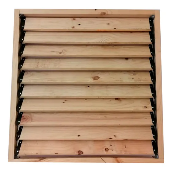 Kit De Persianas O Celosías Para Madera 5 X1 - Coverflex