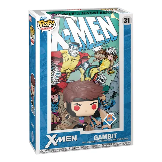 Figura Funko Pop! Portada De Cómic Marvel X-men #1 Gambit Px