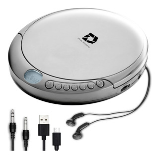 Cd Player Portable Con Antisalto, Auriculares Y Cables Cd Player Portable Con Antisalto, Auriculares Y Cables