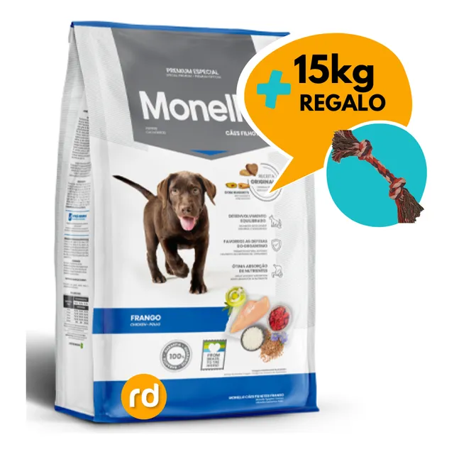 Alimento Monello Para Perro Cachorro 15kg + Regalo + Envío