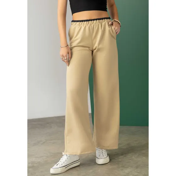 Pantalón Mujer Beige Rutta 100203