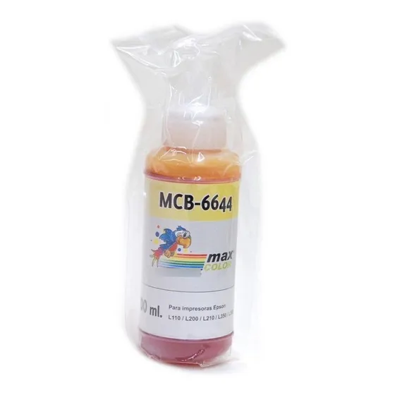 Botella Tinta Maxcolor Compatible Epson Ecotank L355 100ml