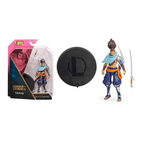 Figura Yasuo Muñeco Juguete Juego Legends Lol Coleccion 