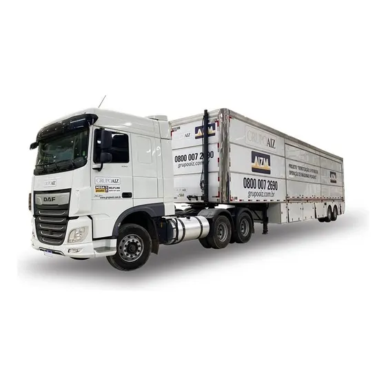 Conjunto Daf Xf 530 6x4 23/24 150.893 Km + Unidade Movel