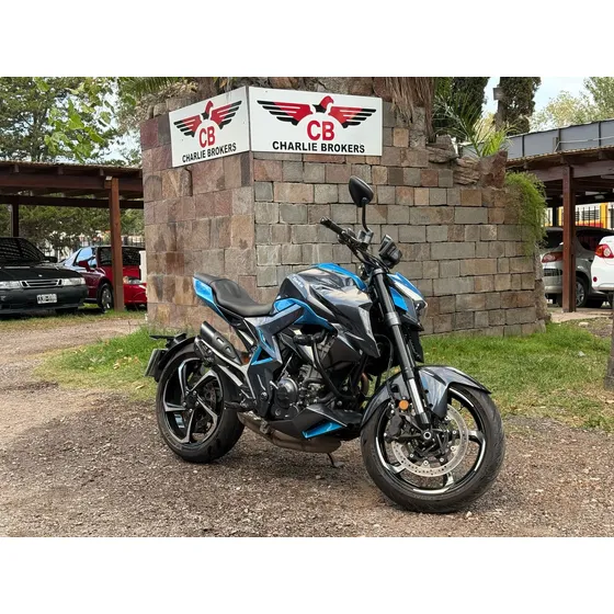 Zontes V 350 R 2024 Linea Nueva Naked Azul Charliebrokers