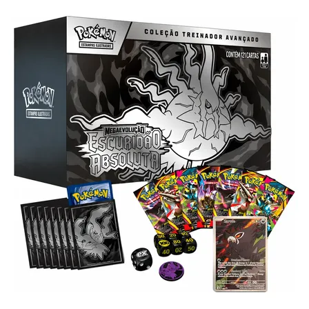Etb Box Treinador Avançado Escuridão Absoluta Pokémon Tcg