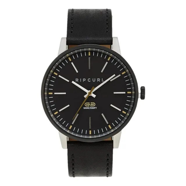 Reloj Rip Curl Drake Solar Para Hombre Negro A3318-blk