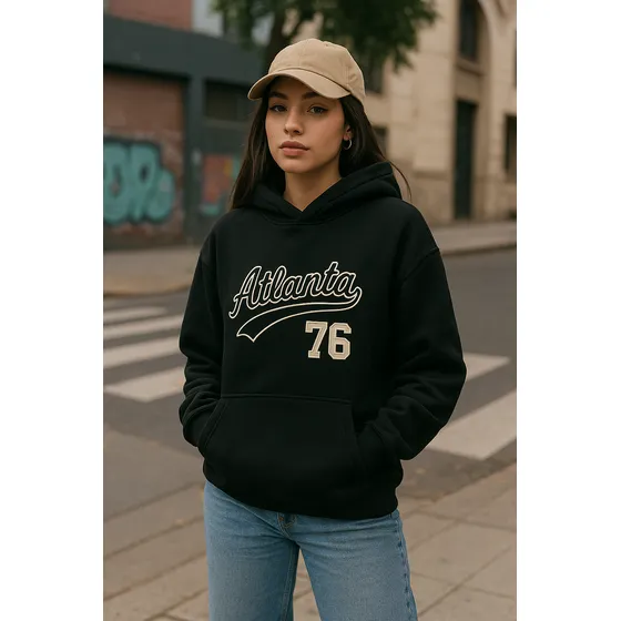 Buzo Canguro Atlanta Mujer