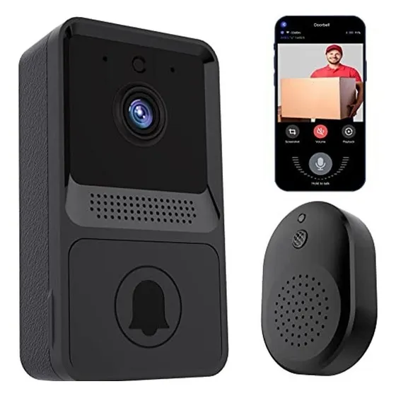 . . Timbre Con Video Y Cámara Wifi Inteligente Inalámbrico